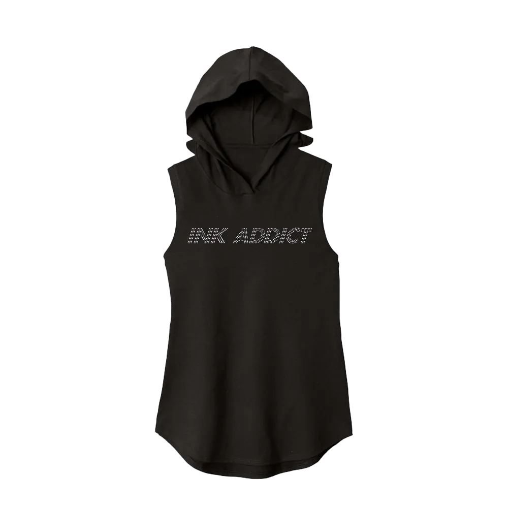 10K INK Women's Sleeveless Hoodie