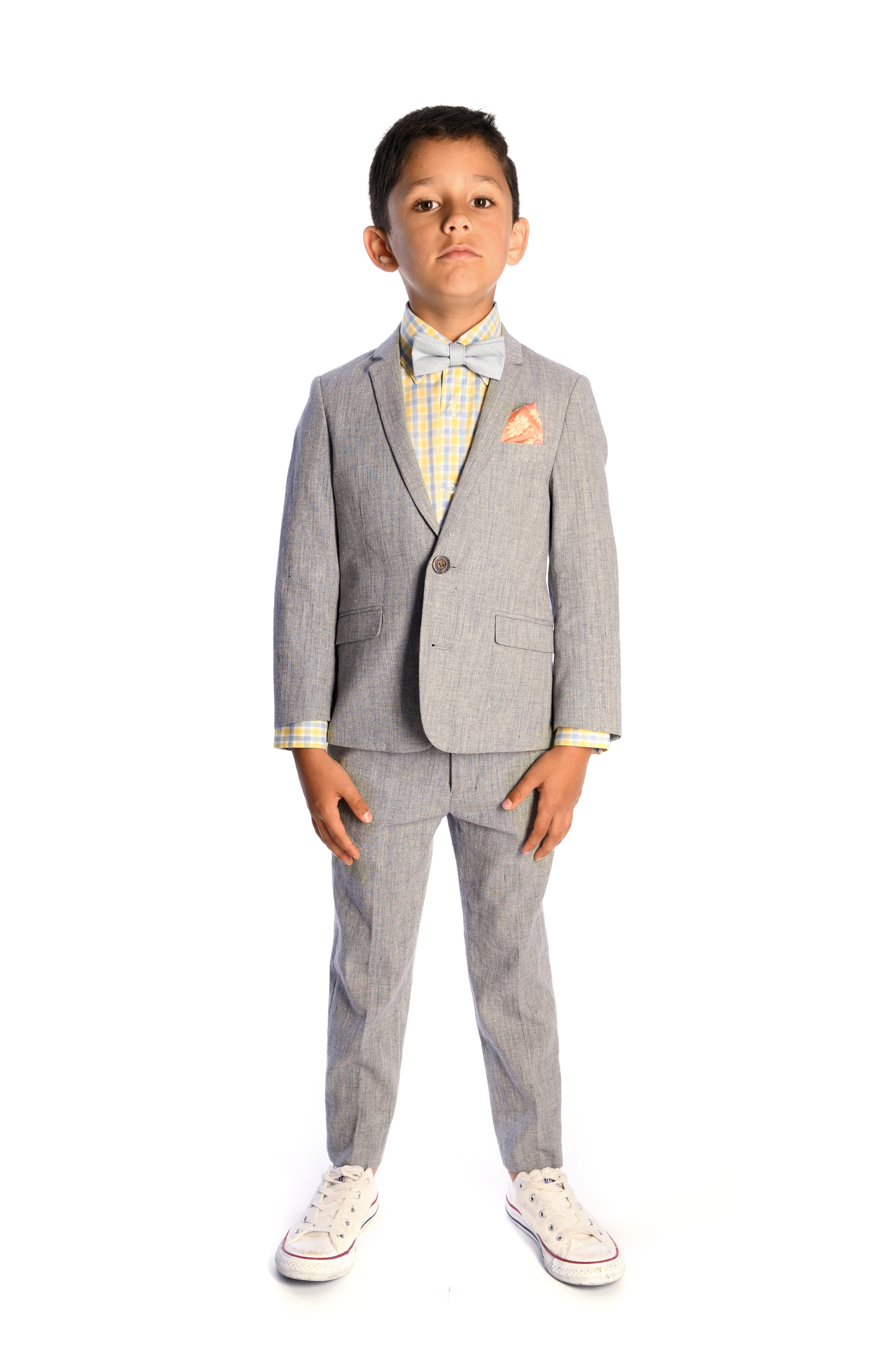 2 pieces suit set for Boys - Gray