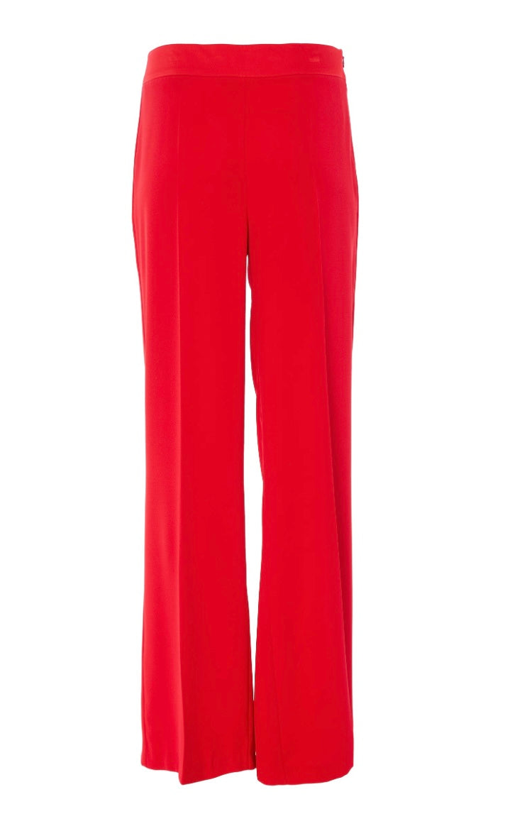 24132- Kate Cooper Wide Leg Trousers- Chilli