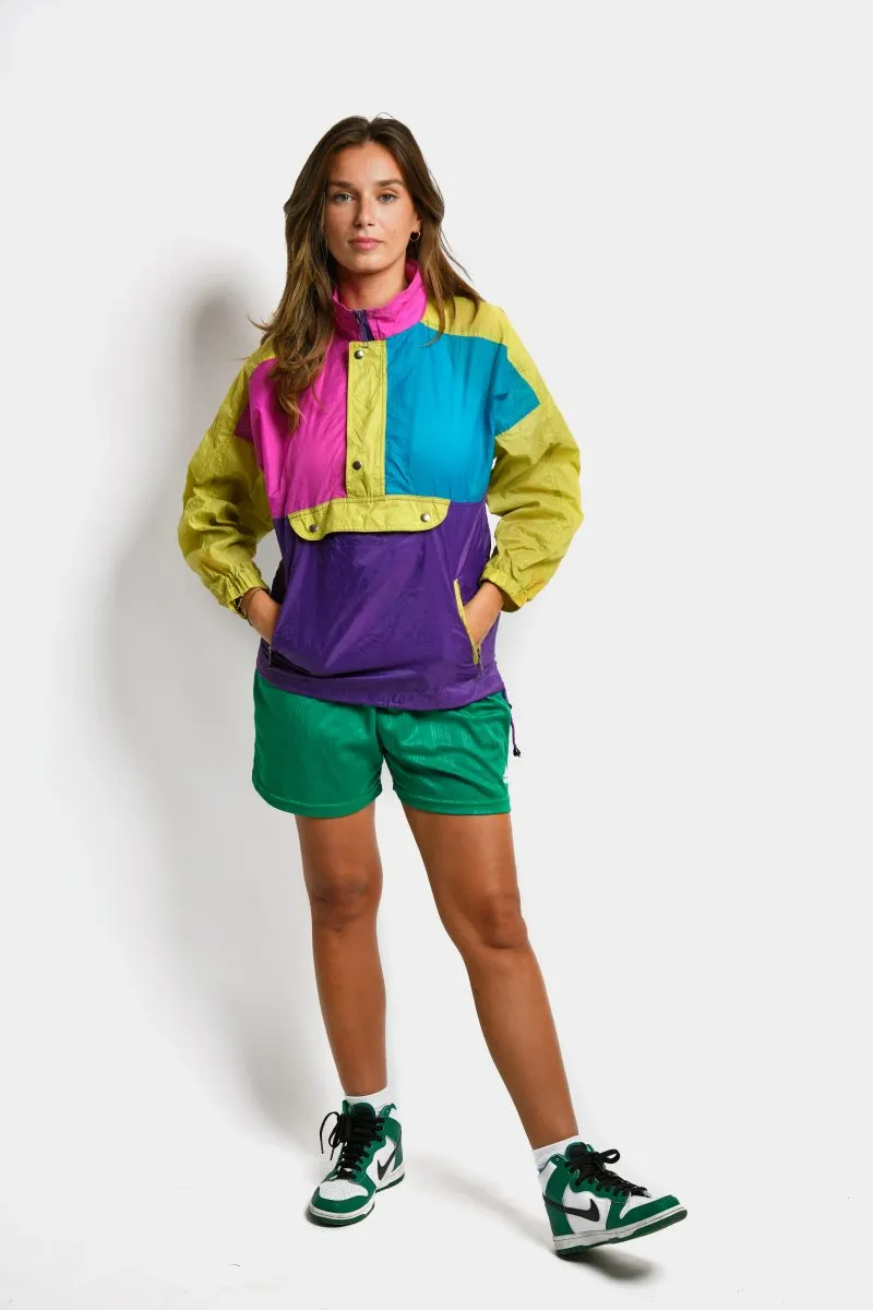 90s retro lightweight windbreaker