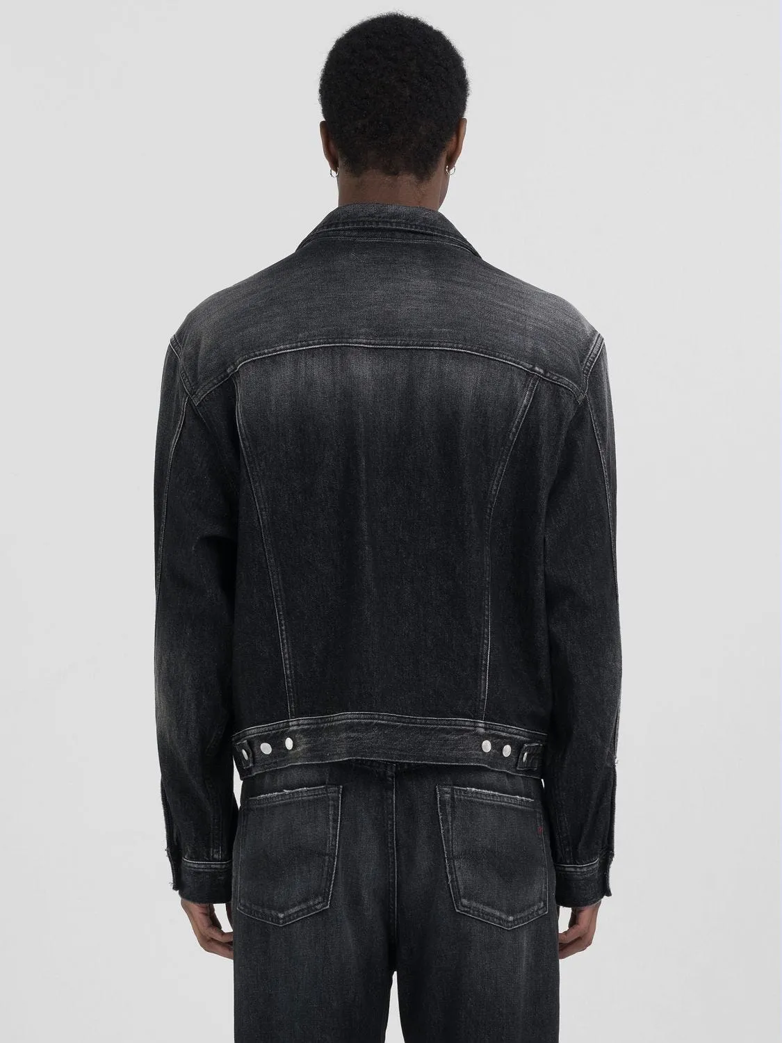 9ZERO1 BLACK DENIM JACKET