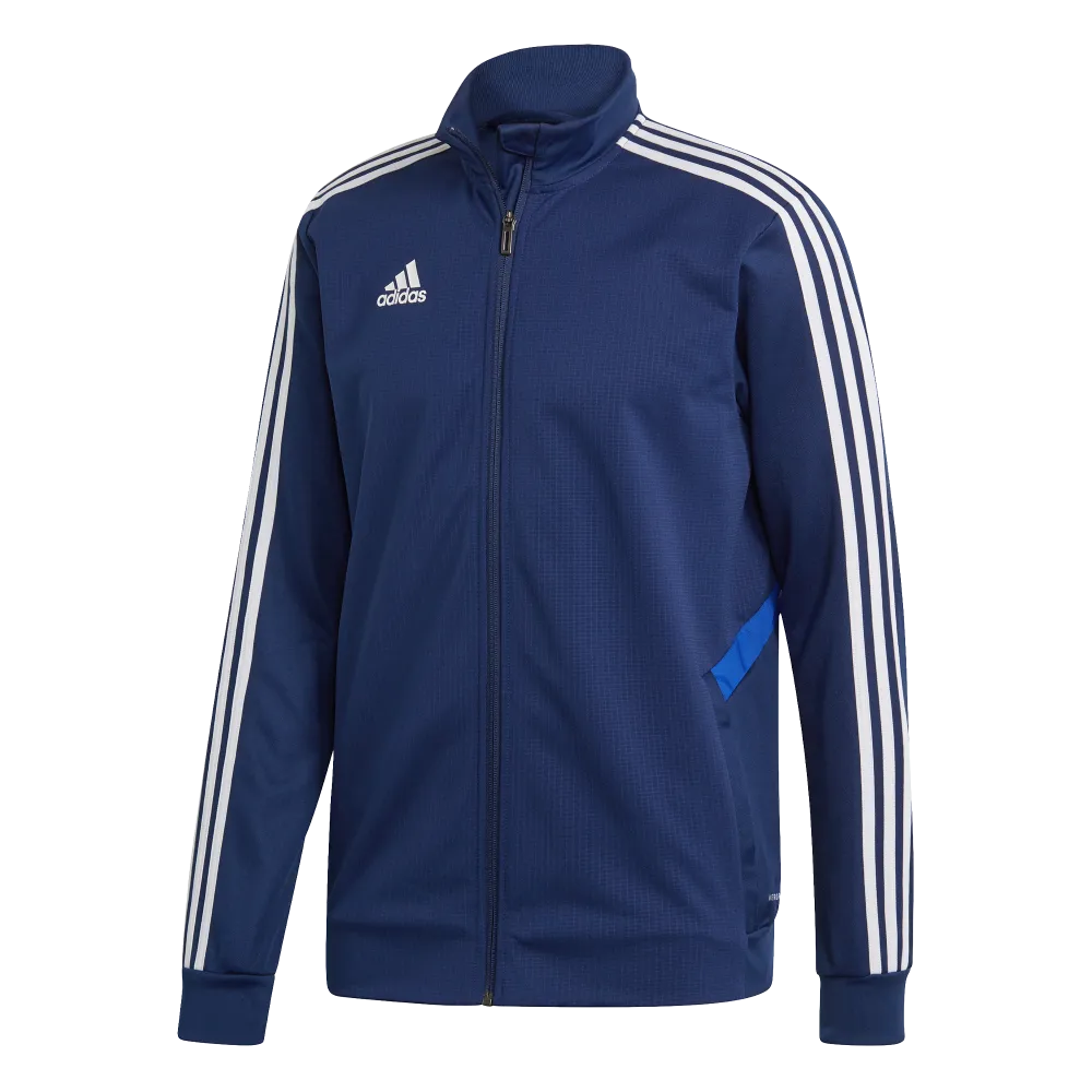 Adidas Adult Tiro 19 Training Jacket (Dark Blue/Blue/White)