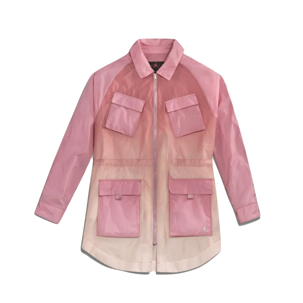 AIR JORDAN WOMEN'S WINDBREAKER - DESERT BERRY