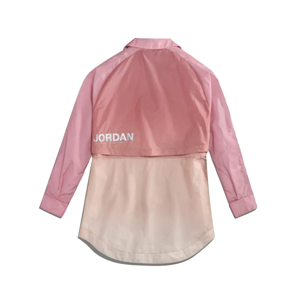 AIR JORDAN WOMEN'S WINDBREAKER - DESERT BERRY