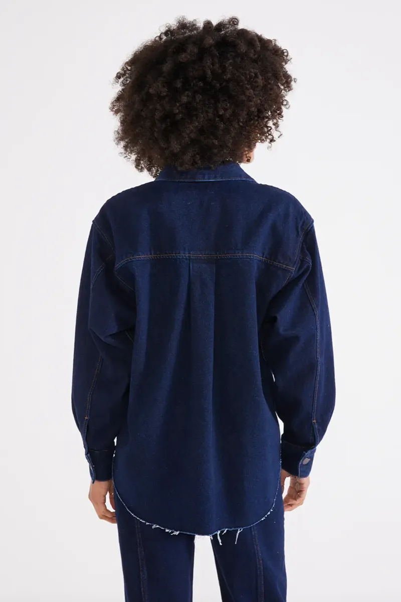 Anary Denim Shirt Jacket