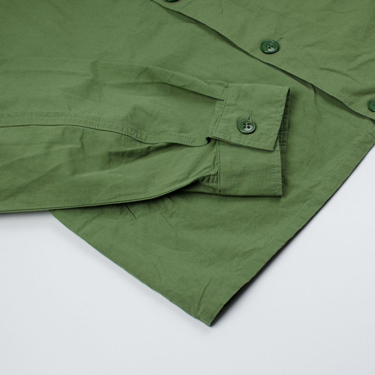 Arpenteur - Eddie Cotton-Linen Slub Canvas Jacket - Green