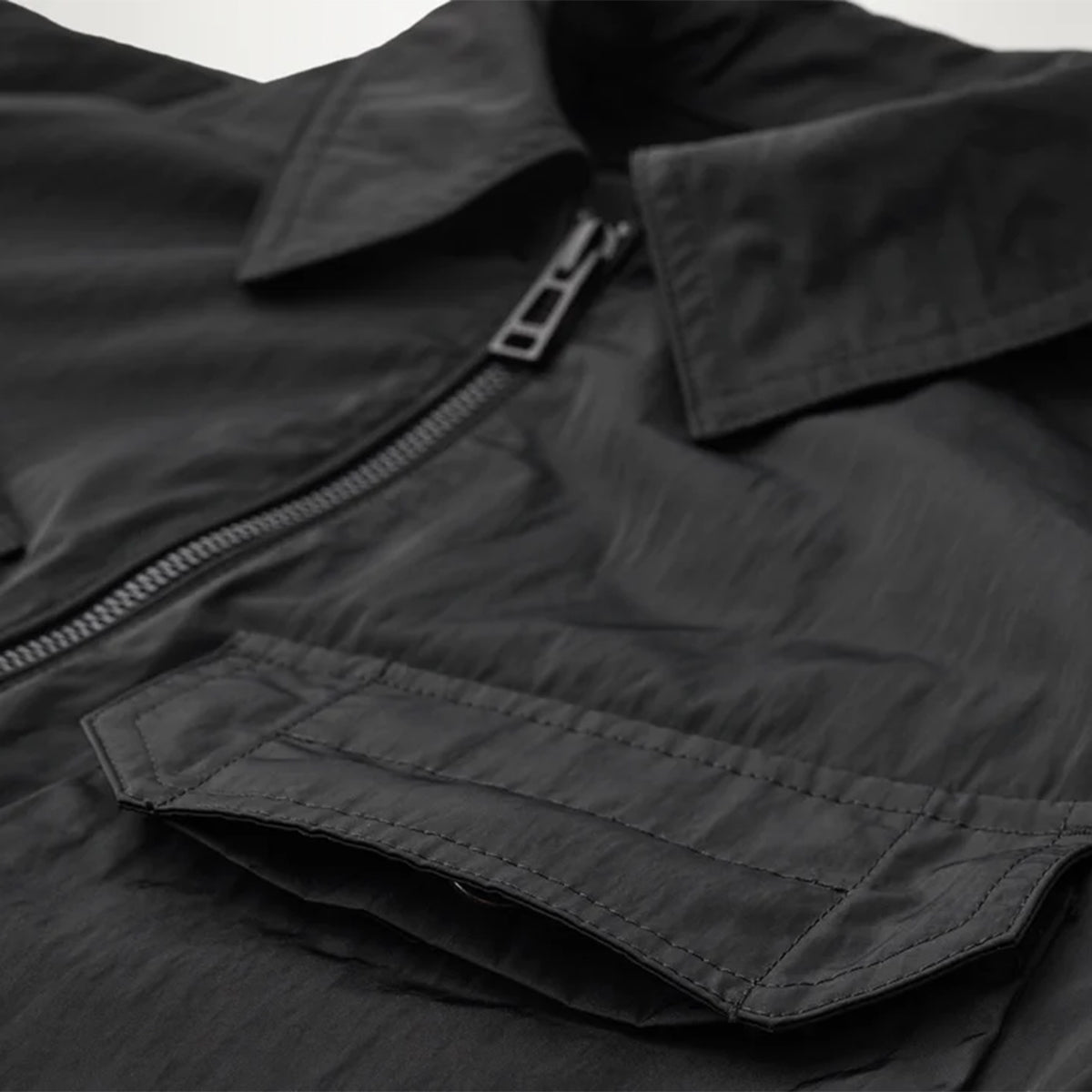 Belstaff - Staunton Ripple Shell Overshirt in Black