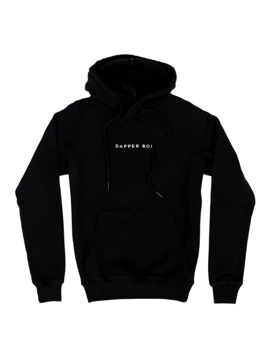 Black Pullover Hoodie