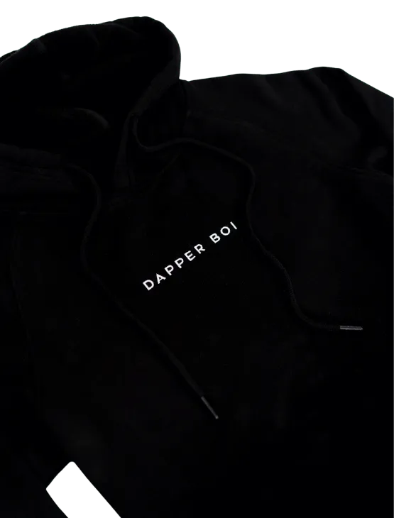 Black Pullover Hoodie