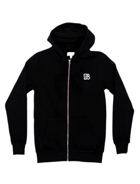 Black Zip Hoodie