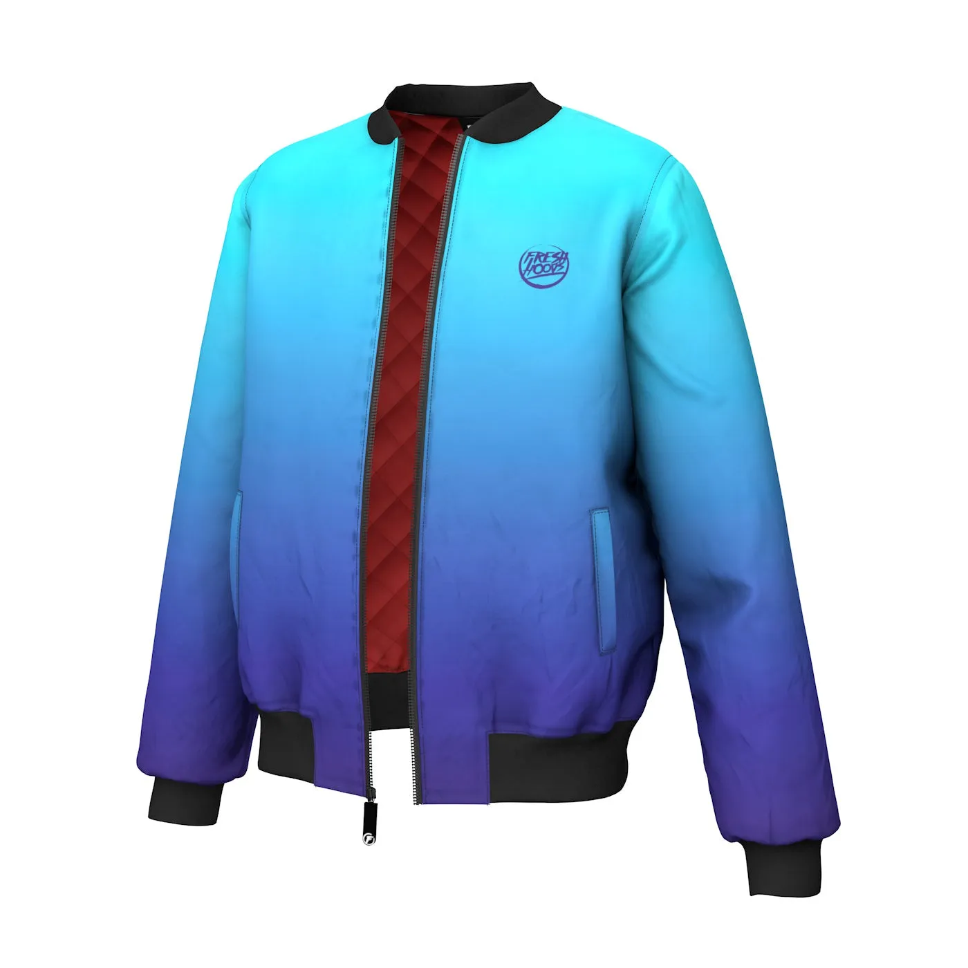 Blue Lagoon Bomber Jacket