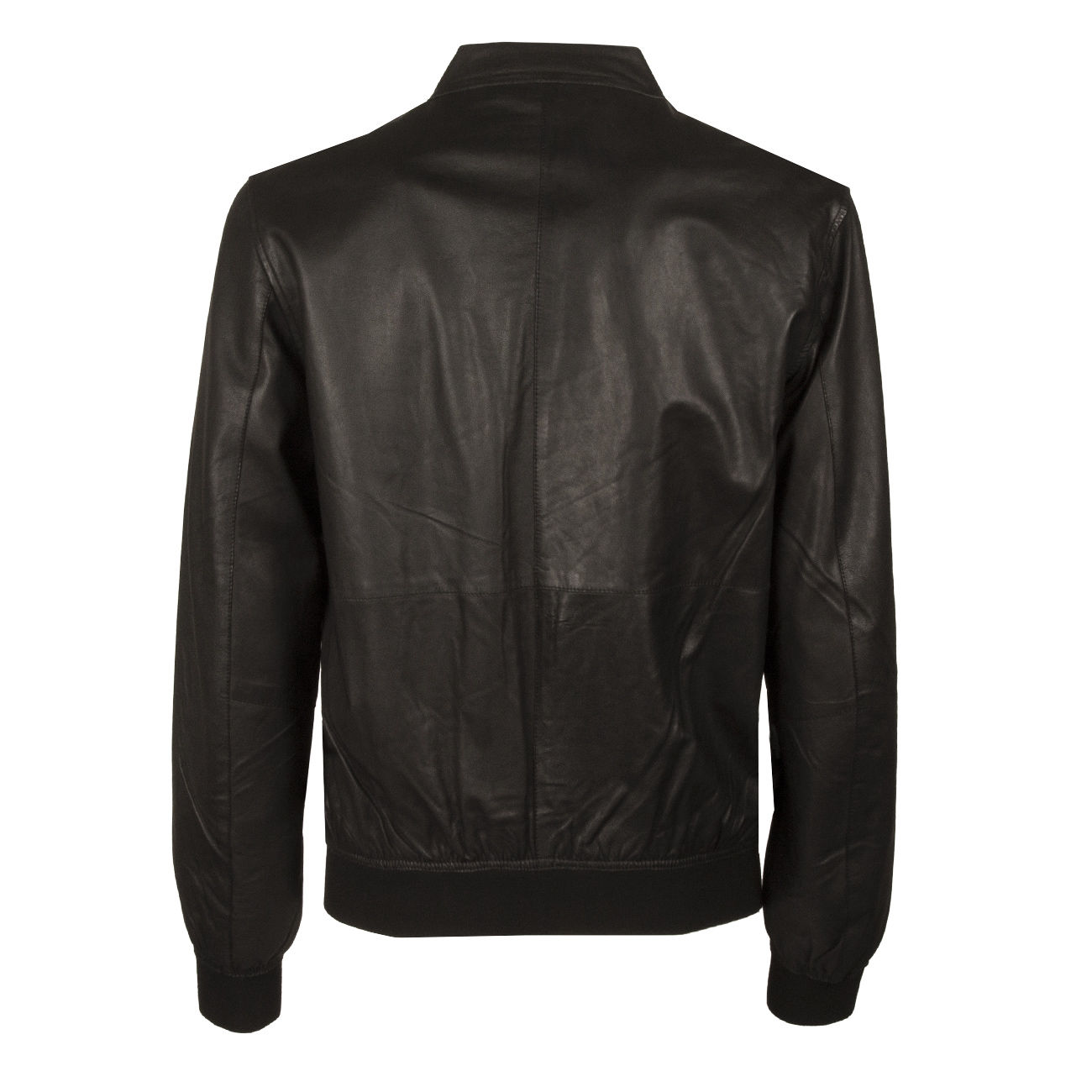 BOMBER BIKER JACKET Uomo Nero