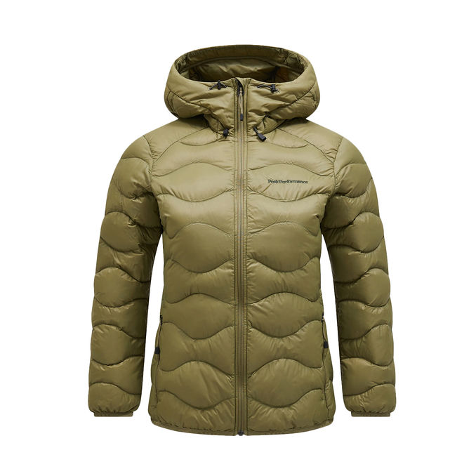 BOMBER HELIUM DOWN Woman Snap Green 