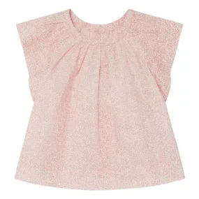 Bonpoint Baby Alisia Blouse Pink Poppy Floral