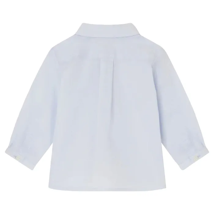 Bonpoint Baby Malo Shirt Sky Blue