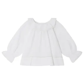 Bonpoint Baby Myrtille Blouse Milk White