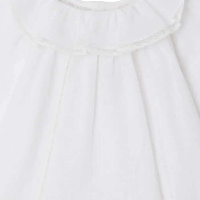 Bonpoint Baby Myrtille Blouse Milk White