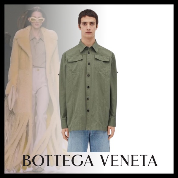 BOTTEGA VENETA  |Light cotton twill overshirt