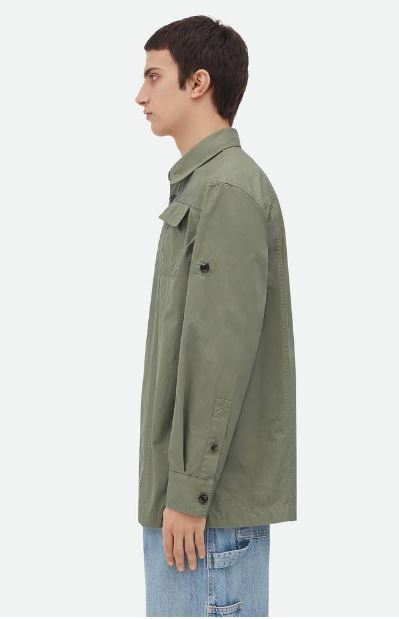 BOTTEGA VENETA  |Light cotton twill overshirt