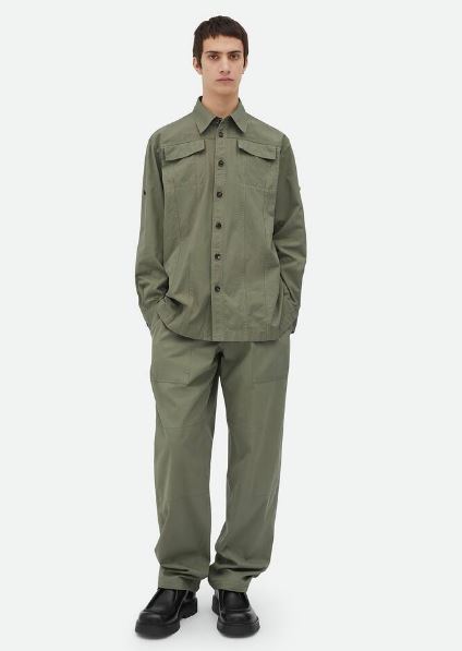 BOTTEGA VENETA  |Light cotton twill overshirt