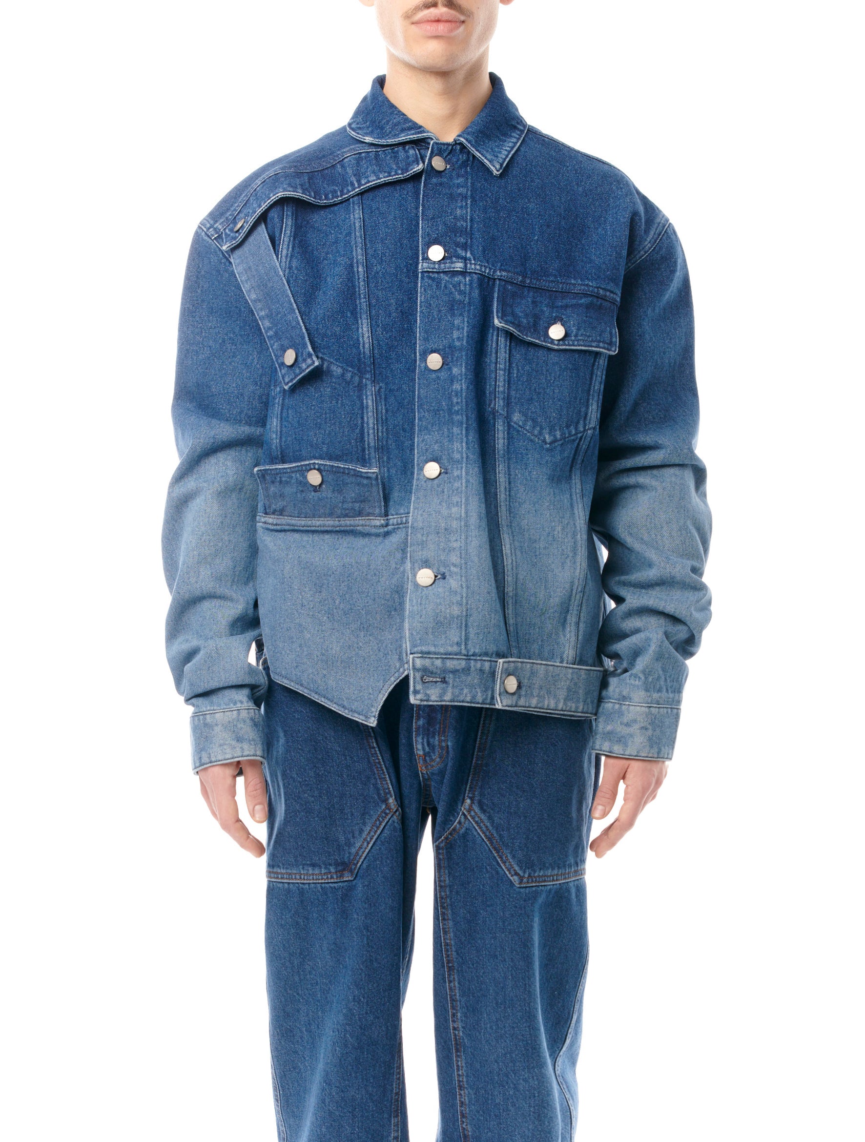 Botter Upside Down Gradient Denim Jacket