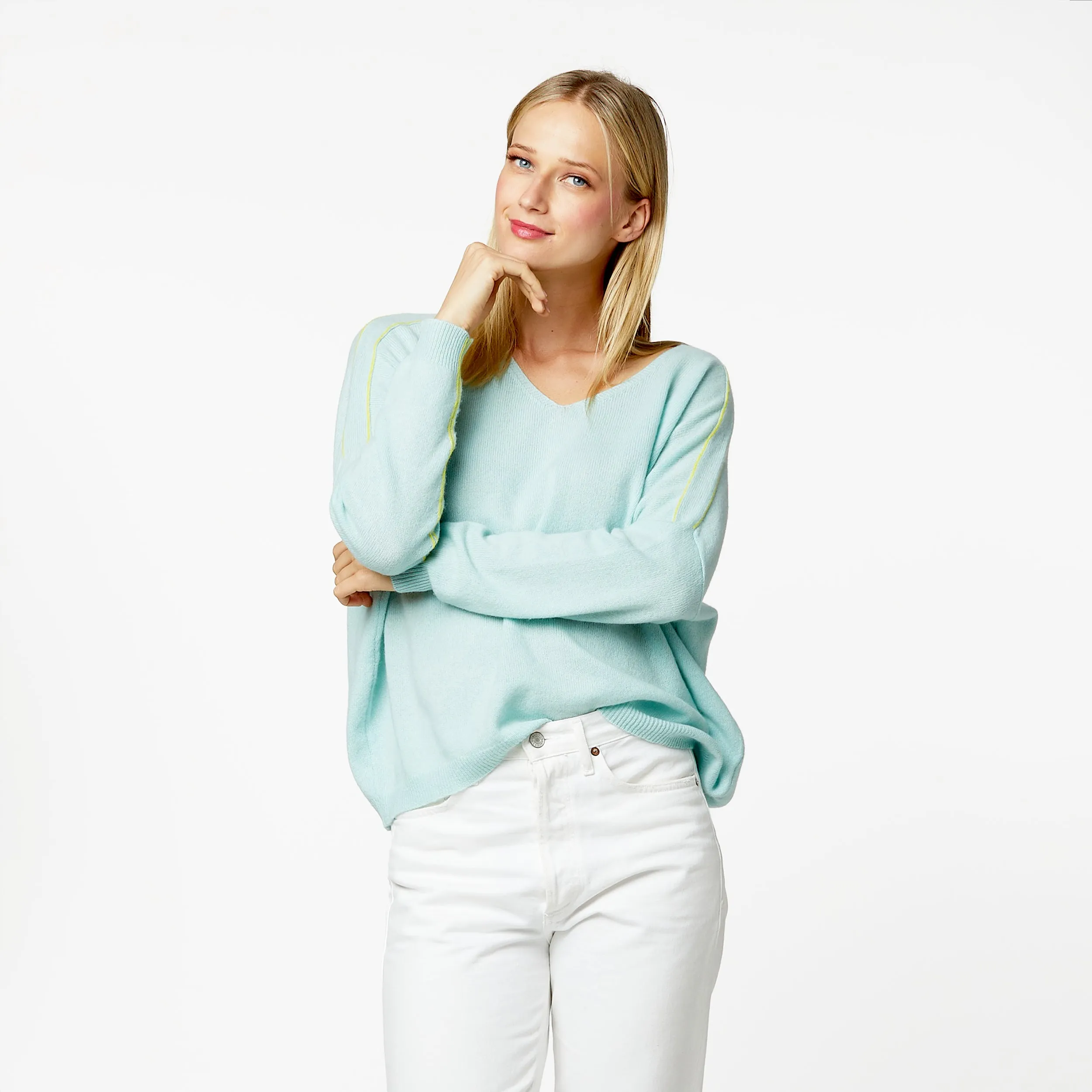 Camille V Neck Sweater