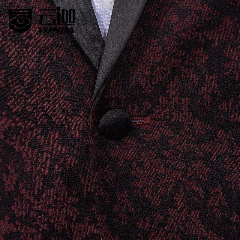 Capable Man Tuxedo Jacquard Suit