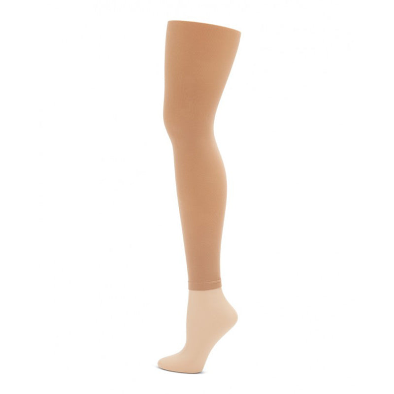 Capezio Ultra Soft Self Knit Waistband Adult Footless Tights