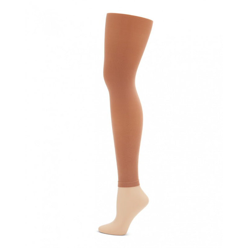 Capezio Ultra Soft Self Knit Waistband Adult Footless Tights