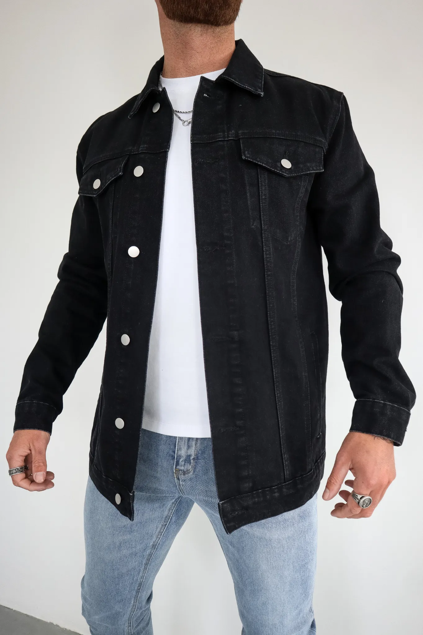 Capo DENIM Jacket - Black