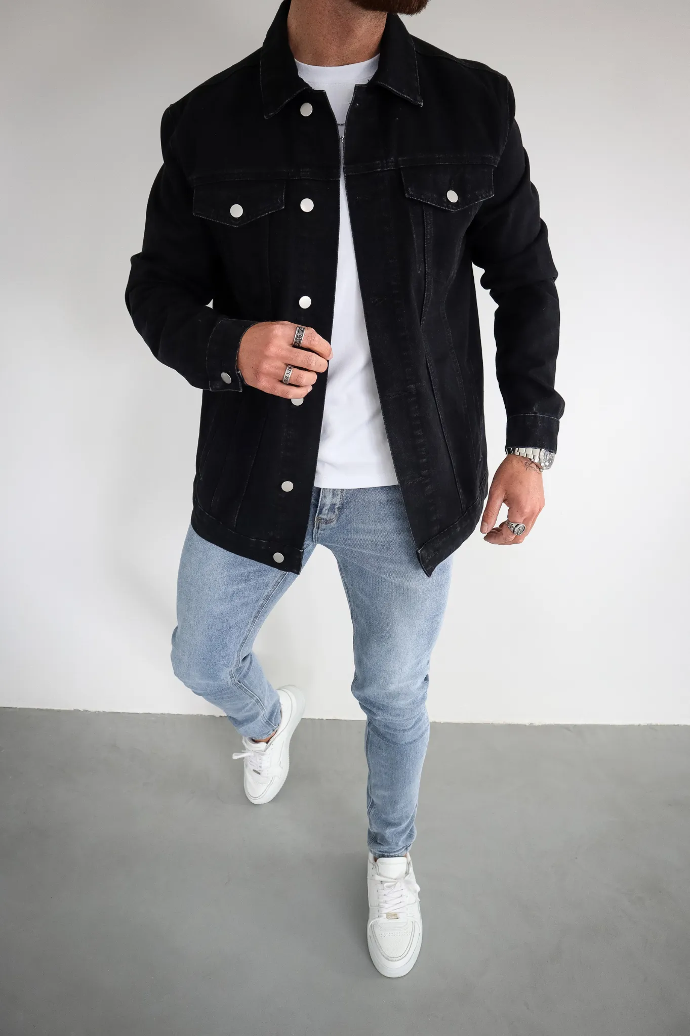 Capo DENIM Jacket - Black