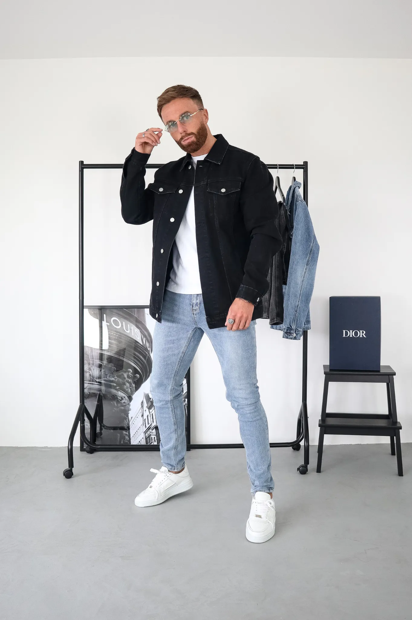 Capo DENIM Jacket - Black