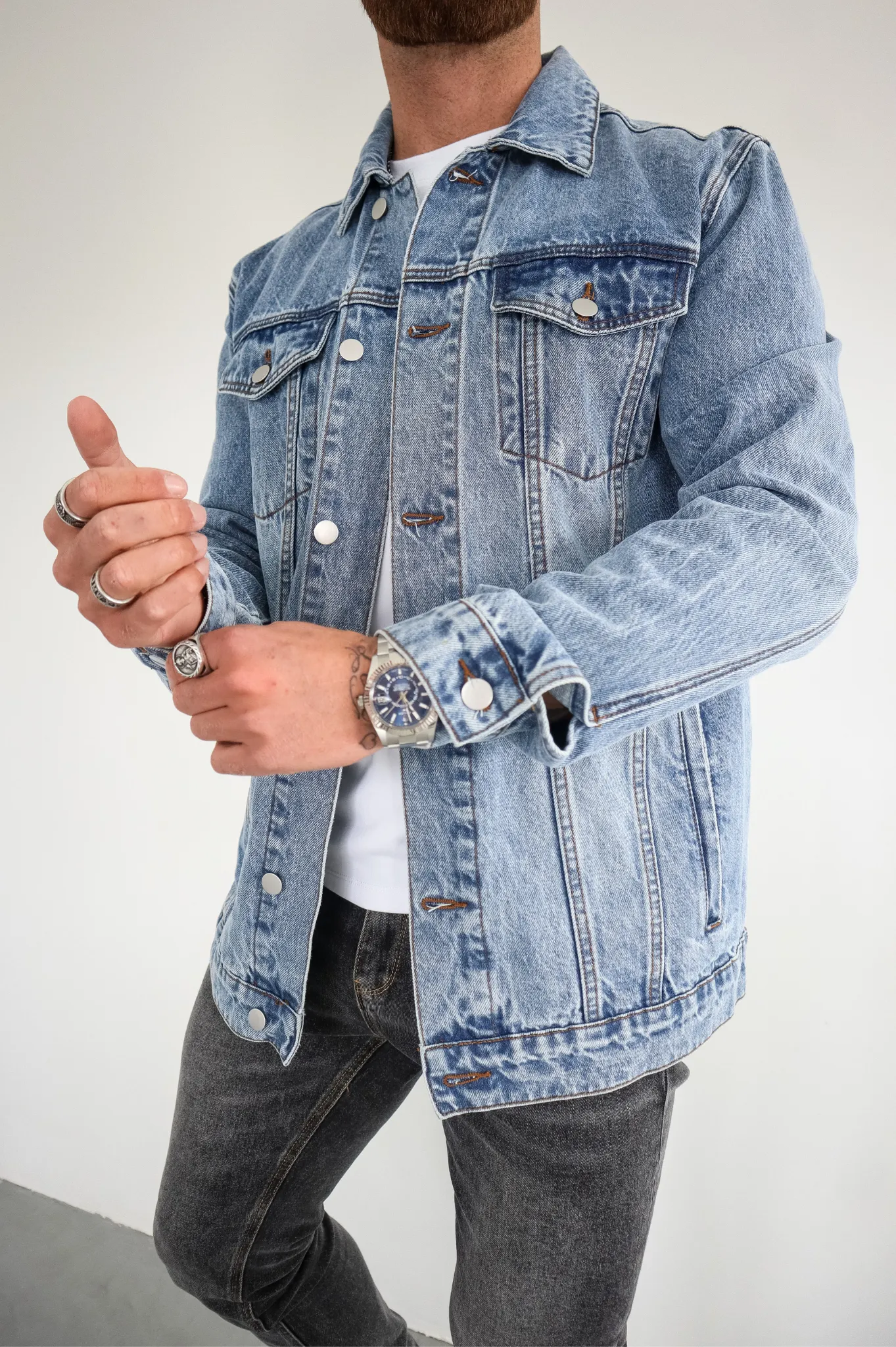 Capo DENIM Jacket - Blue