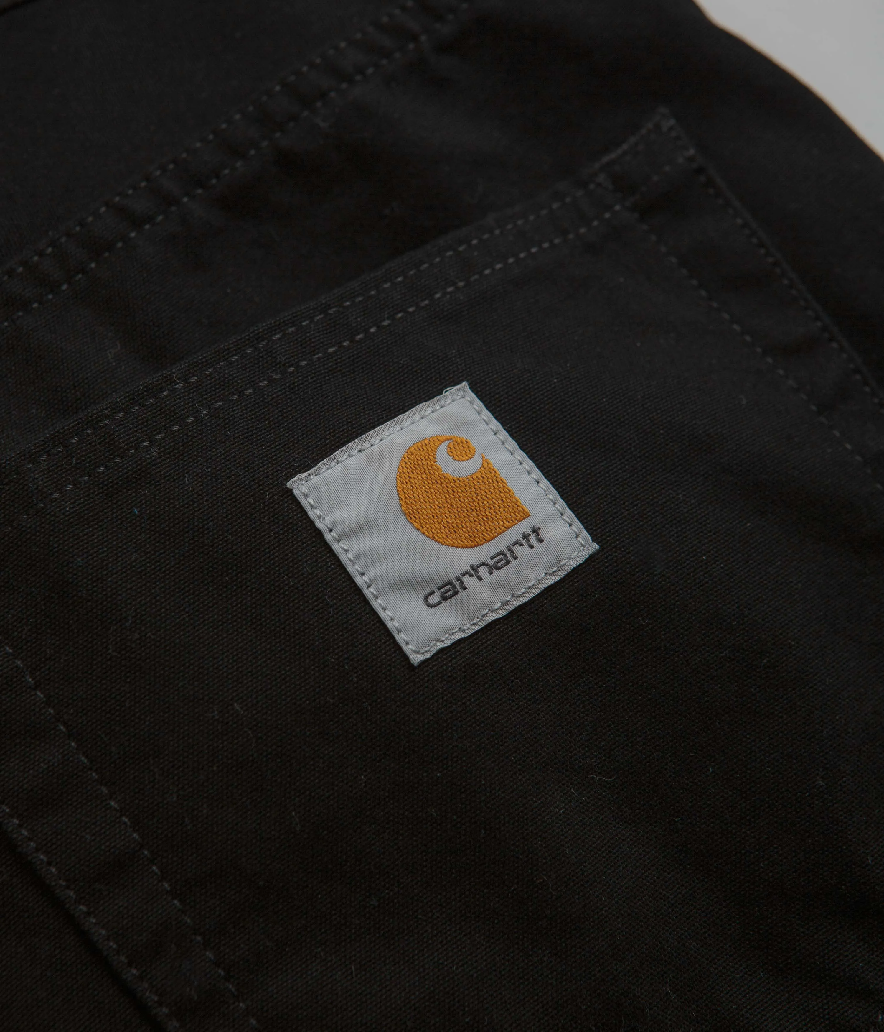 Carhartt Canvas Landon Pants - Black Rinsed