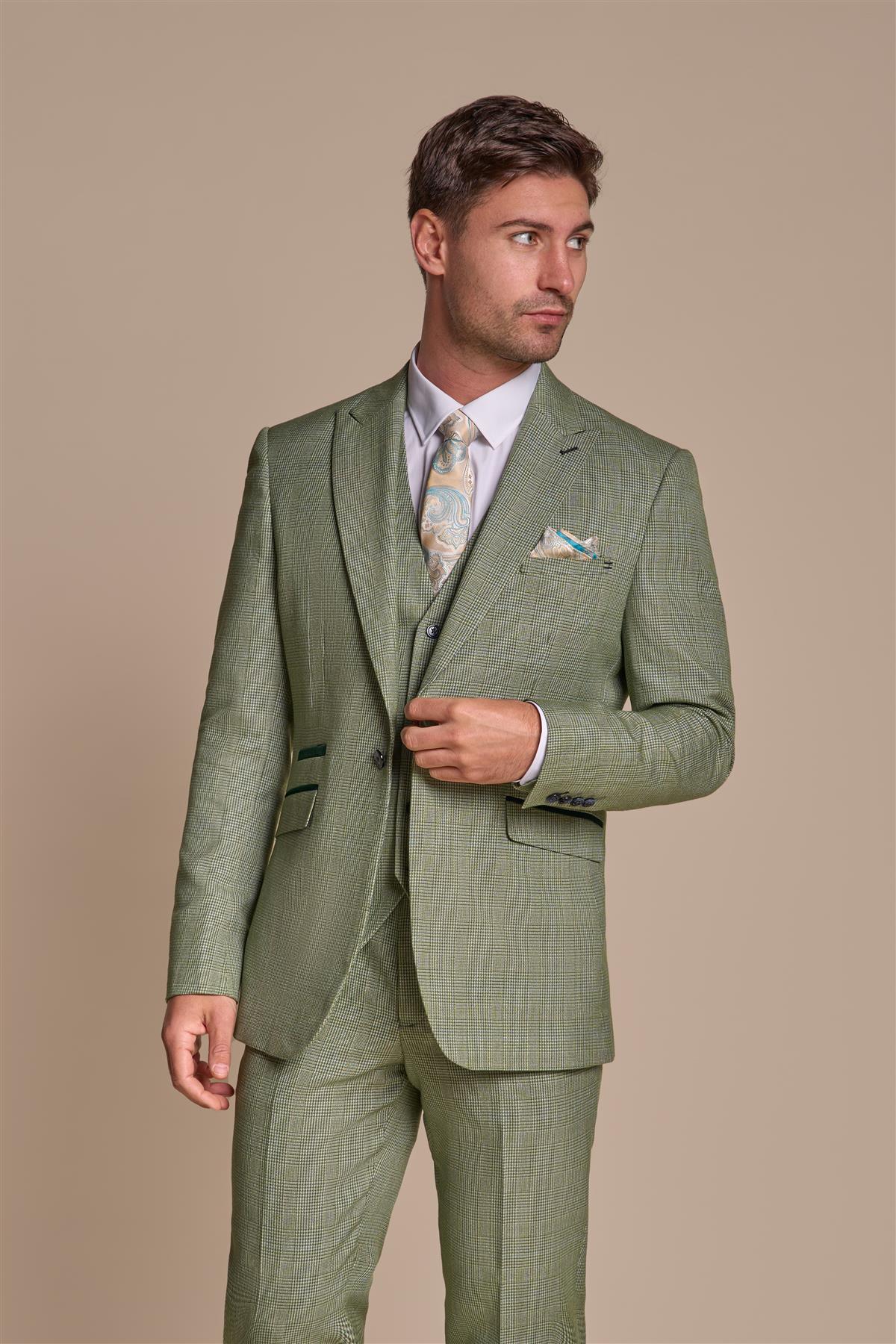 Caridi Sage Three Piece Suit