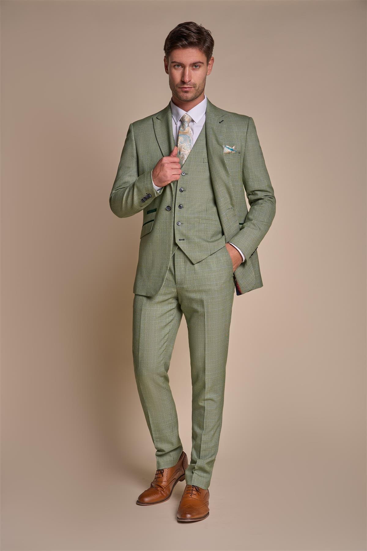 Caridi Sage Three Piece Suit