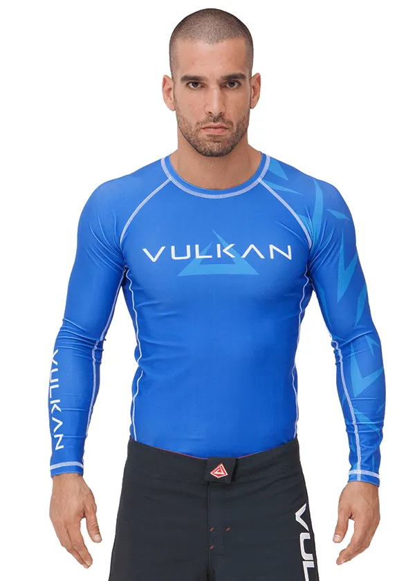 CHALLENGE Rashguard Long/Sleeve Blue