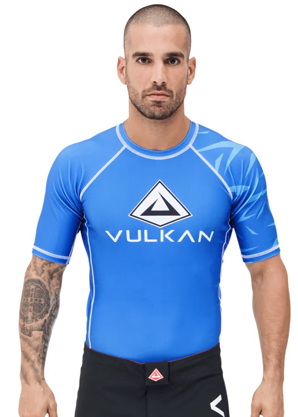 Challenge Rashguard Short/Sleeve Blue