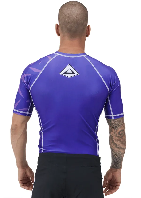 Challenge Rashguard Short/Sleeve Purple