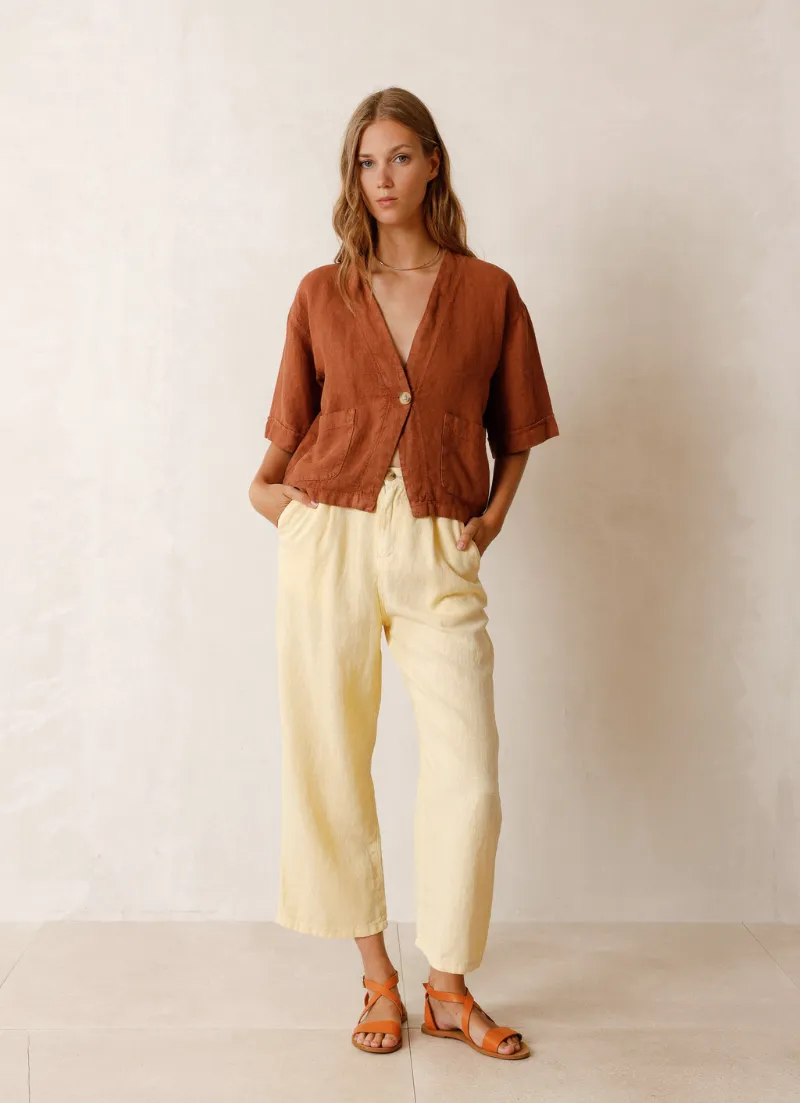 Cleo Linen Overshirt