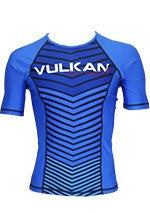 Comp Rashguard Short/Sleeve Blue