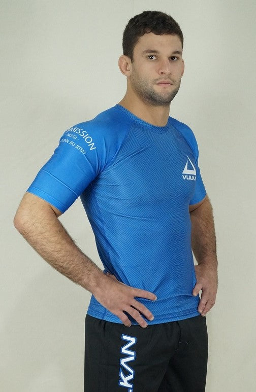 Comp SS Rashguard Short/Sleeve Blue