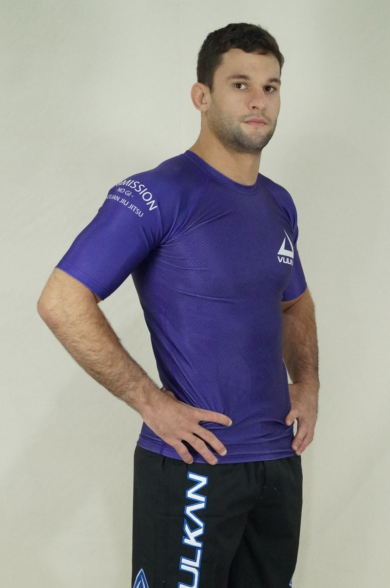 Comp SS Rashguard Short/Sleeve Purple