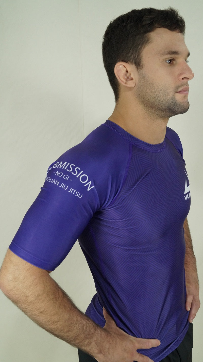 Comp SS Rashguard Short/Sleeve Purple