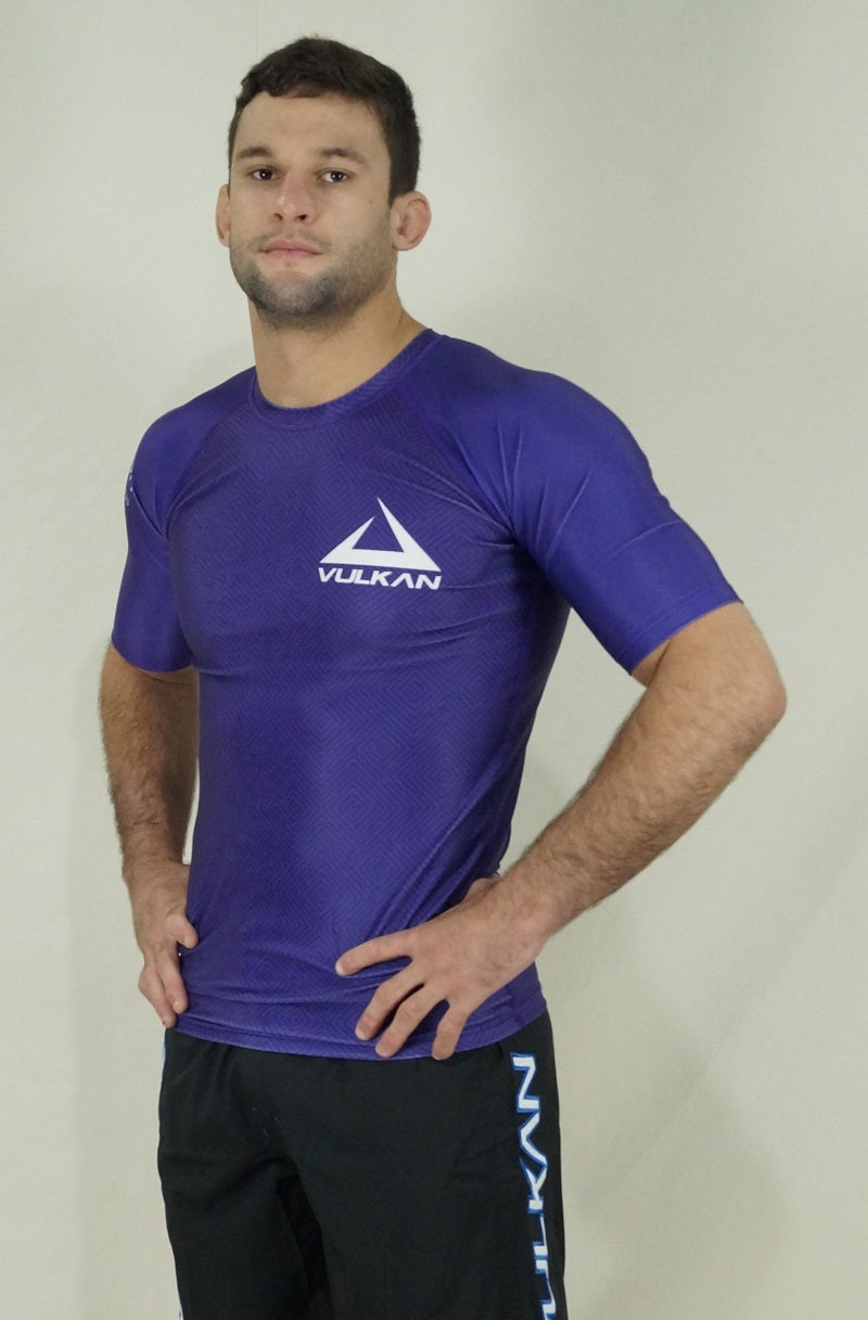 Comp SS Rashguard Short/Sleeve Purple