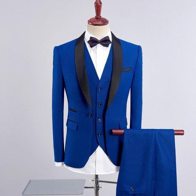 Cowell Tuxedo Wedding Suit, Shawl Collar