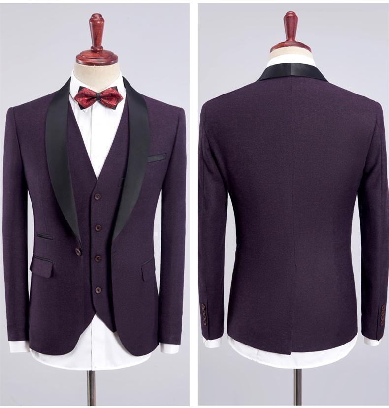 Cowell Tuxedo Wedding Suit, Shawl Collar