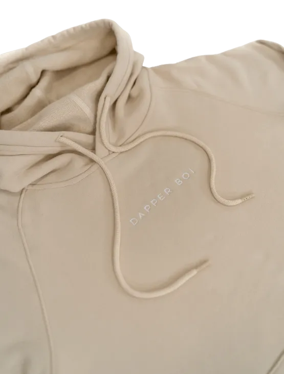 Cream Pullover Hoodie