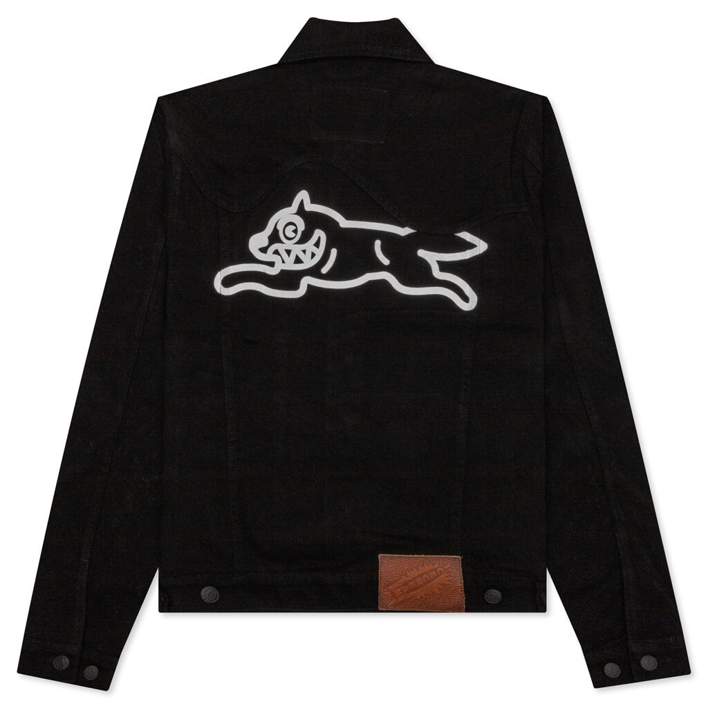 Dagger Denim Jacket - Black