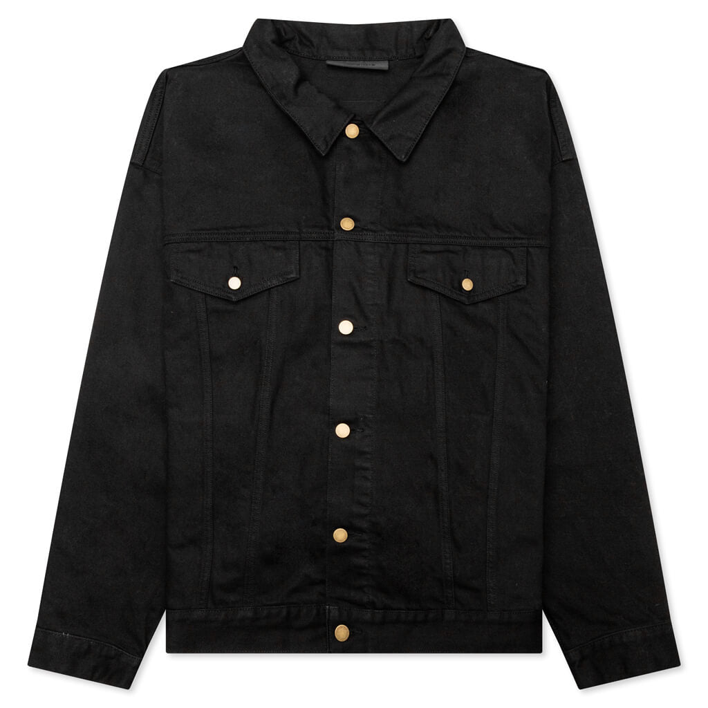 Denim Jacket - Jet Black